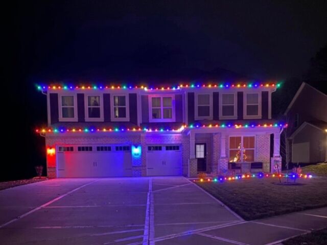 residential christmas Indianapolis, IN