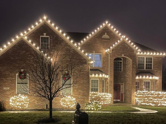 residential christmas Indianapolis, IN