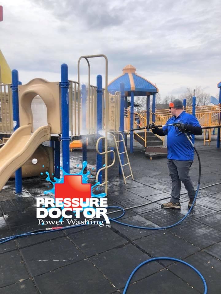 pressure doctor professional cleaning playground Indianapolis, IN
