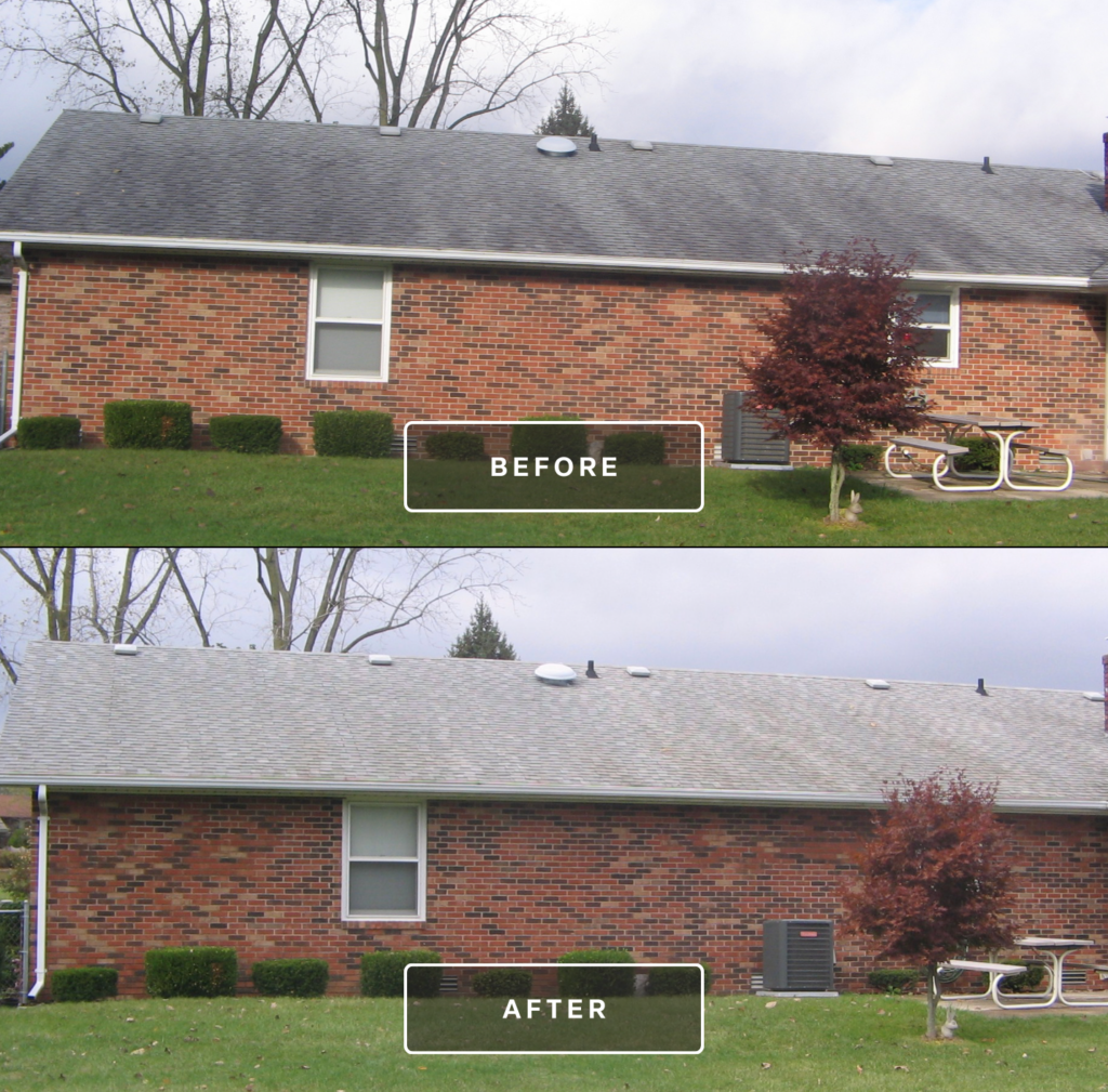 Roof Washing Indianapolis, IN